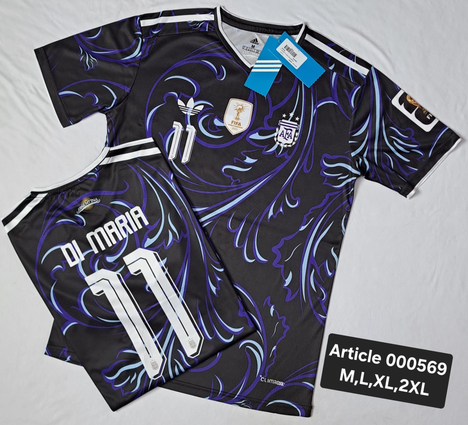 ARGENTINA 2026 DI MARIA BLACK 000569 ARG