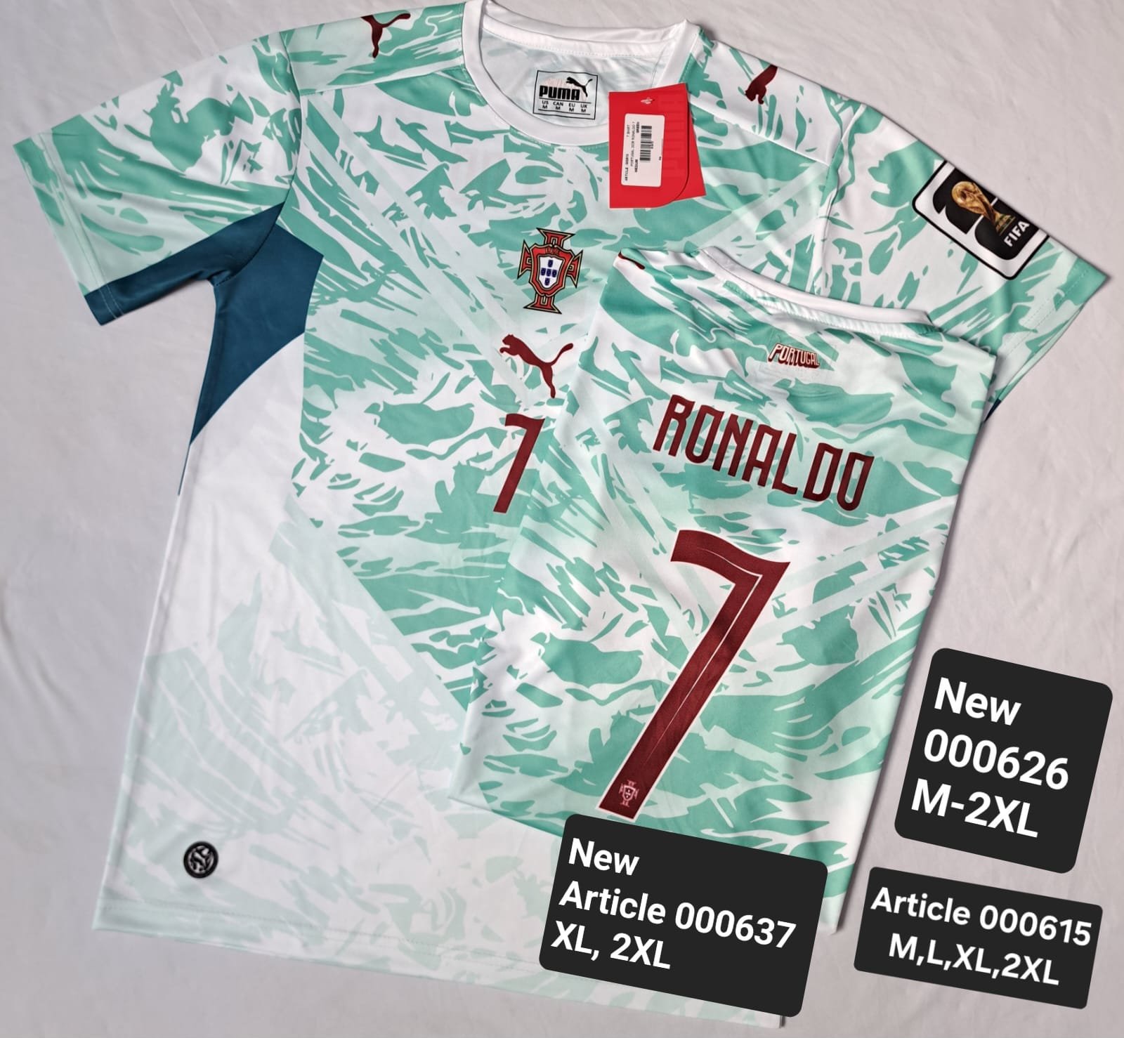 PORTUGAL 2026 RONALDO 7 GREEN 000637 PRT