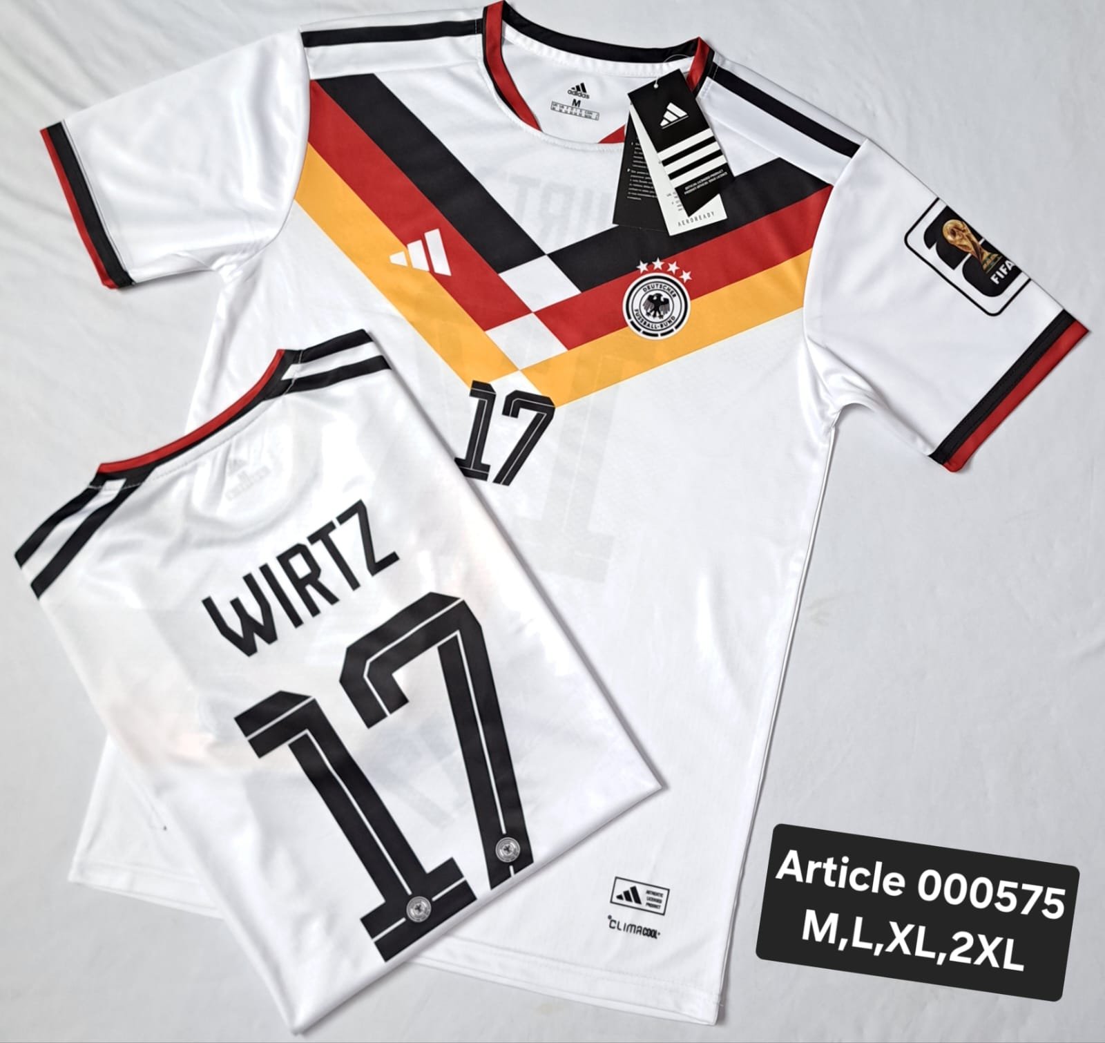 GERMANY 2026 WIRTZ 17 WHITE 000575 GER