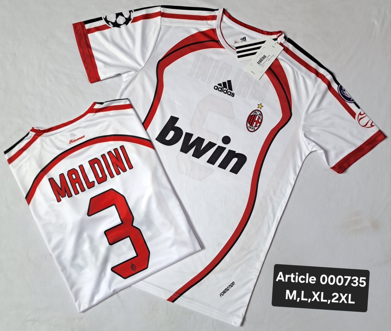 ACM RETRO MALDINI 3 WHITE 000735
