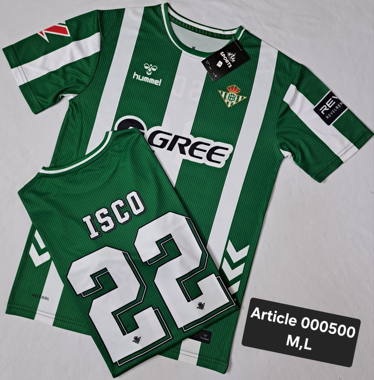 REAL BATIS 2026 ISCO 22 GREEM  000500