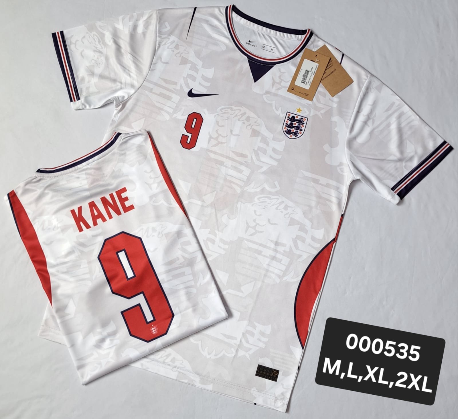 ENGLAND 2026 KANE 9 WHITE 000535