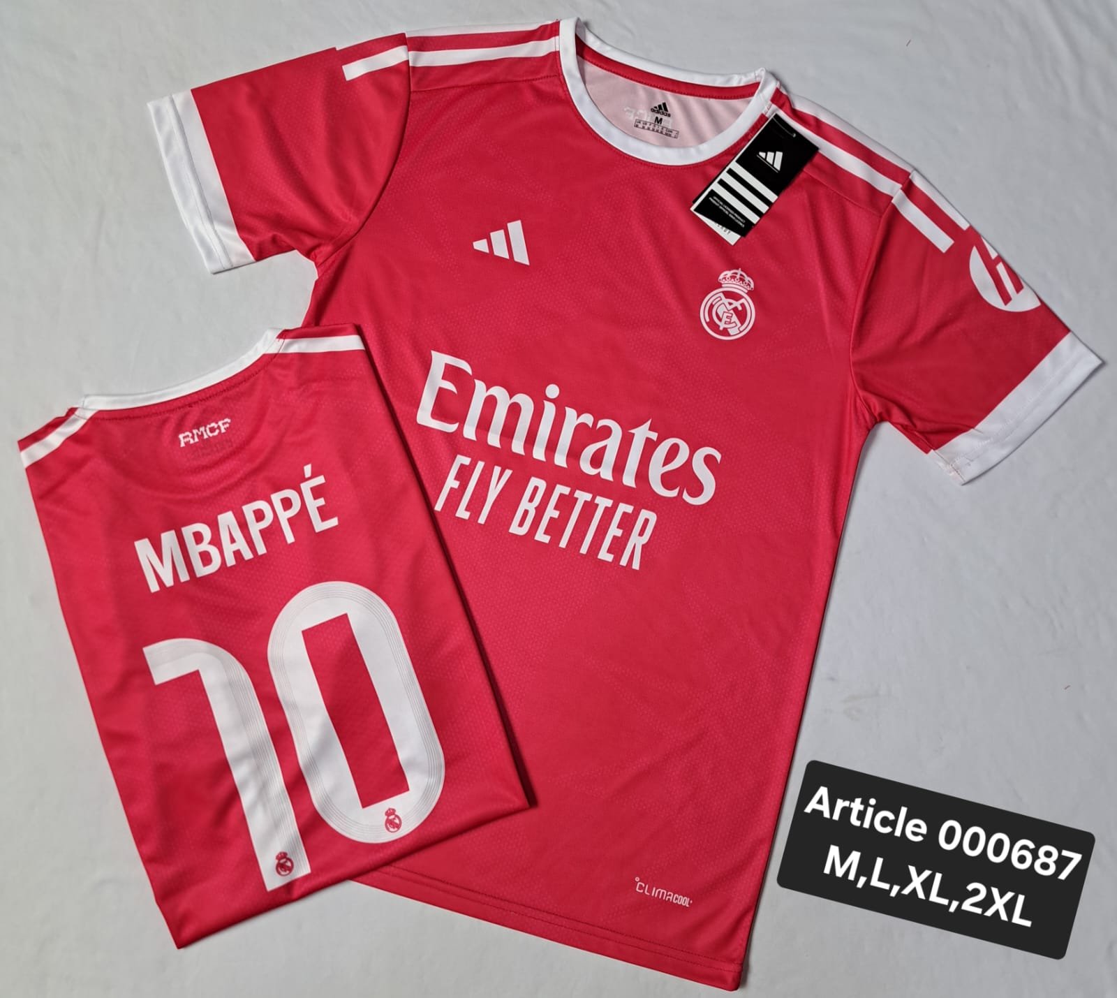 REAL MADRID 26/27 MBAPPE 10 PINK 000687