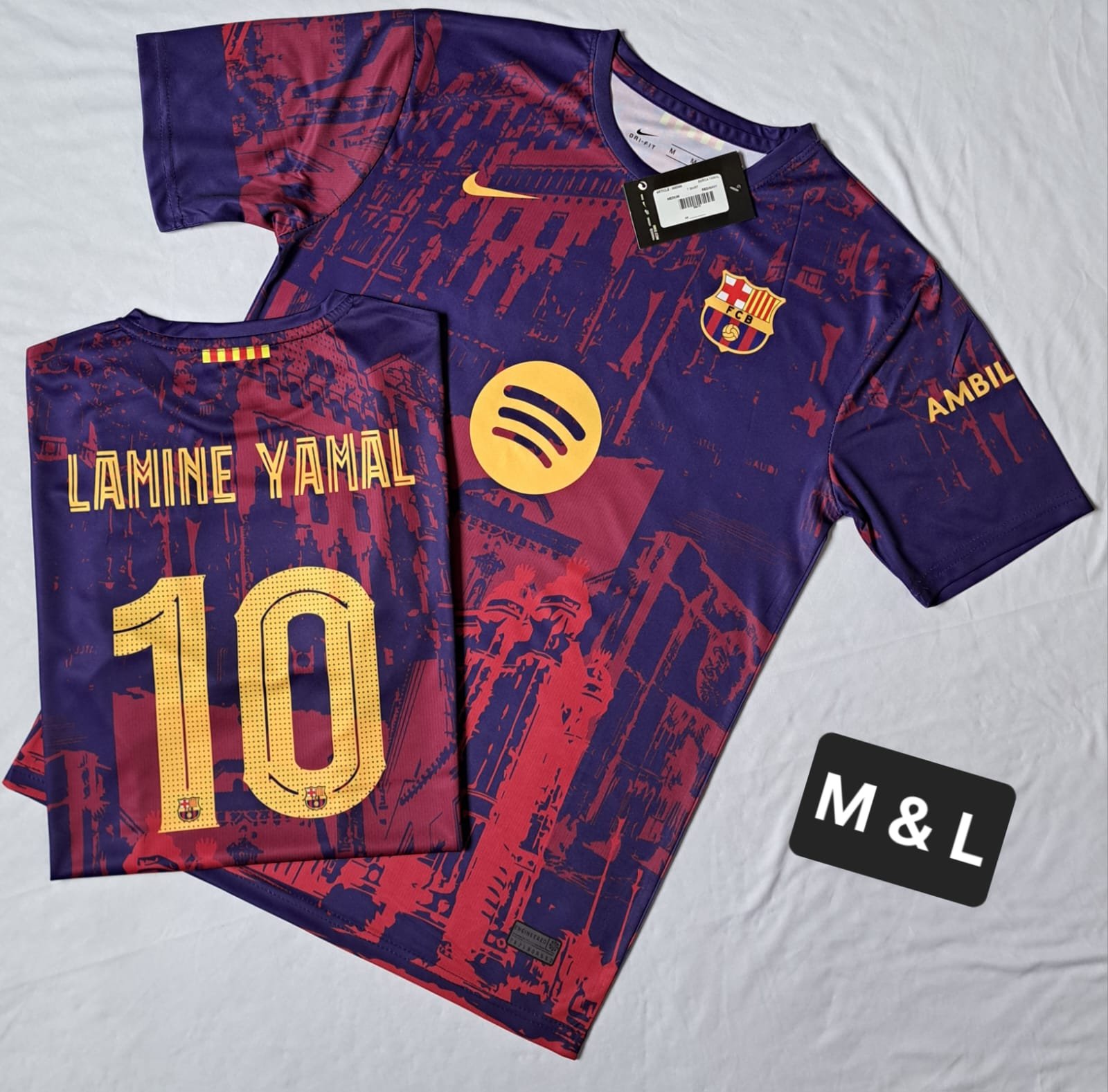 BARCELONA LAMINE YAMAL 10 T SHIRT