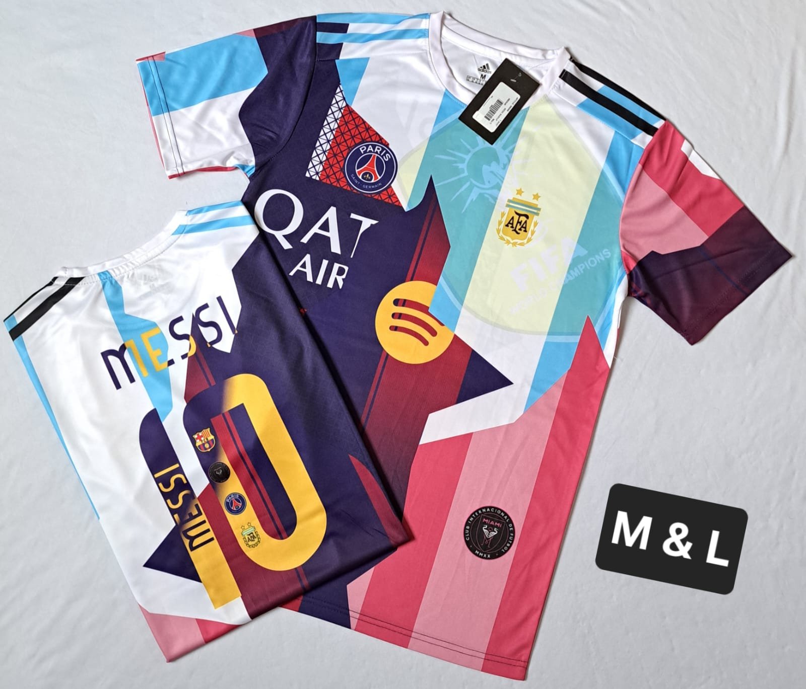 MESSI 10 MESHUP T SHIRT