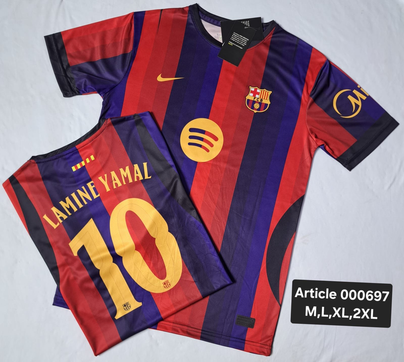 BARCELONA 26/27 YAMAL 10 RED/BLUE 000697