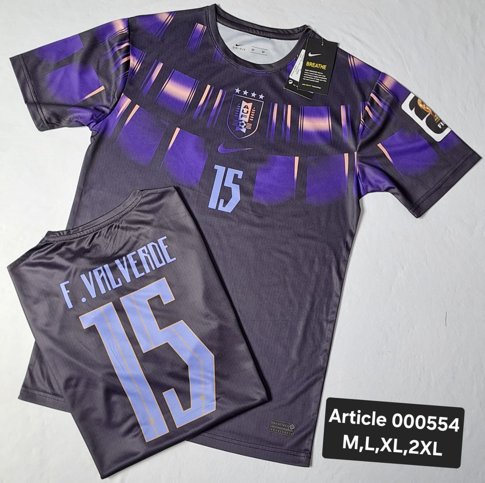 URUGUAY 2026 F. VALVERIDE 15 BLACK 000554
