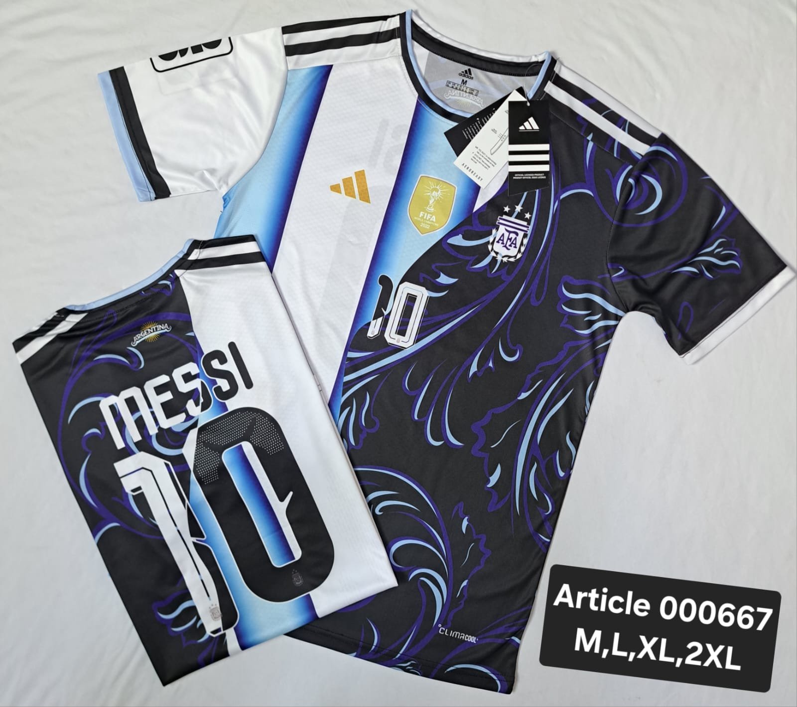 ARGENTINA 2026 MESSI 10 BLUE/BLACK 000667