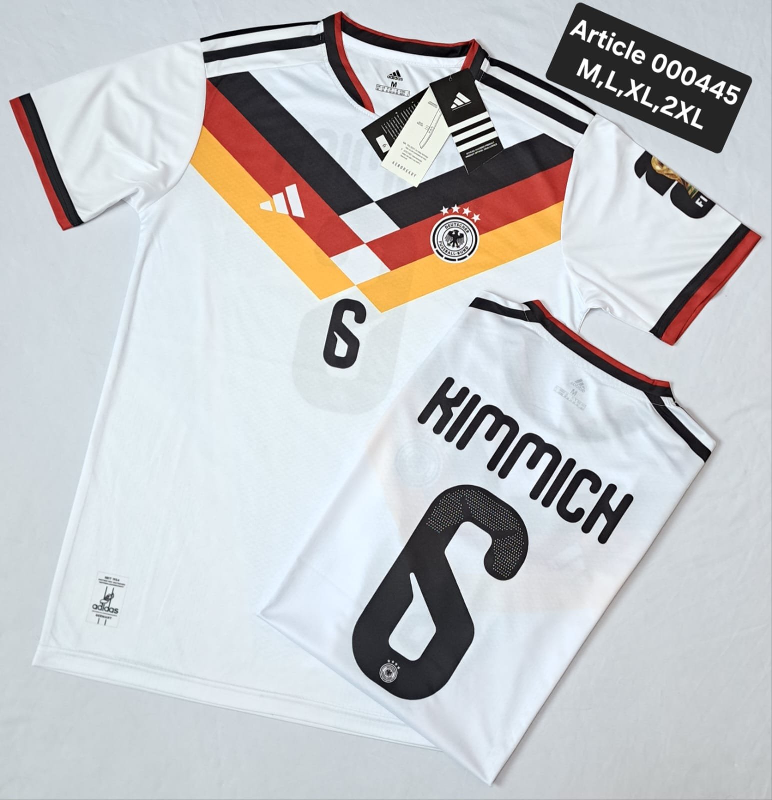 GERMANY WORLCUP KIMMICH 6 WHITE 000445