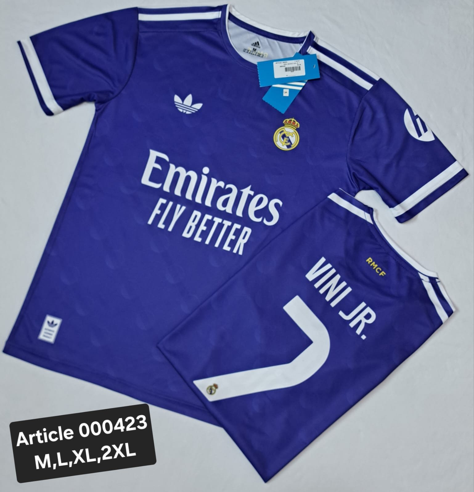 REAL MADRID VINI J.R 7 BLUE  000423