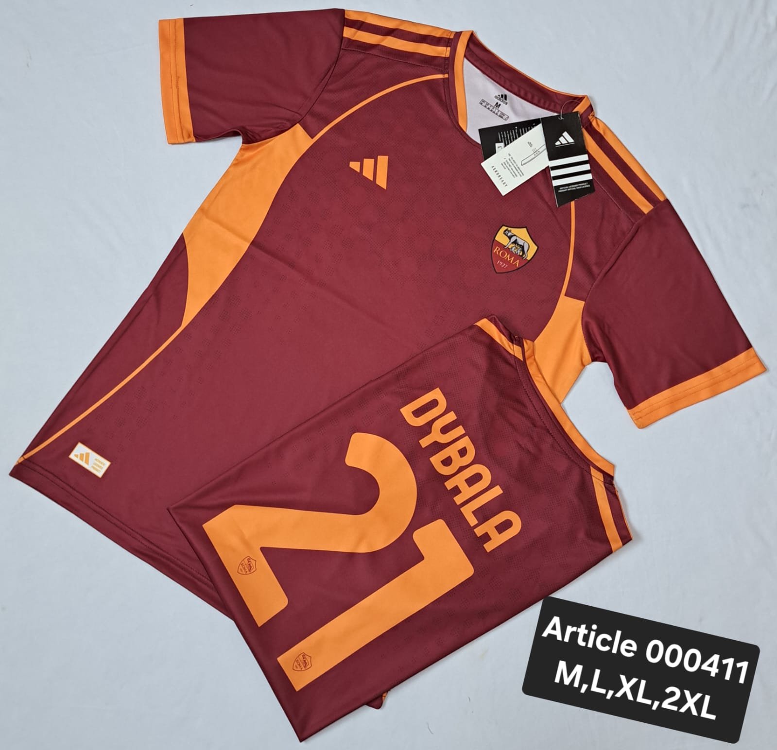 AS ROMA DYBALA 21 MAROON 000411