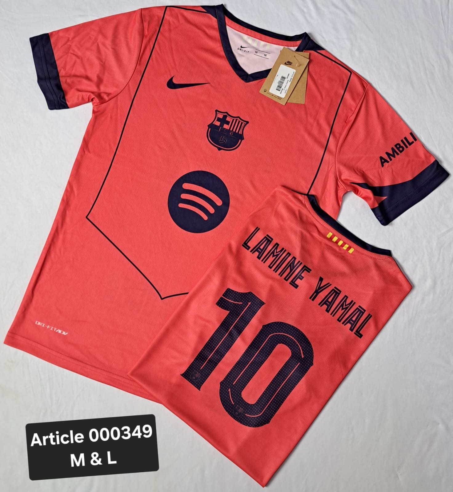 BARCA YAMAL 10 ORANGE 000349