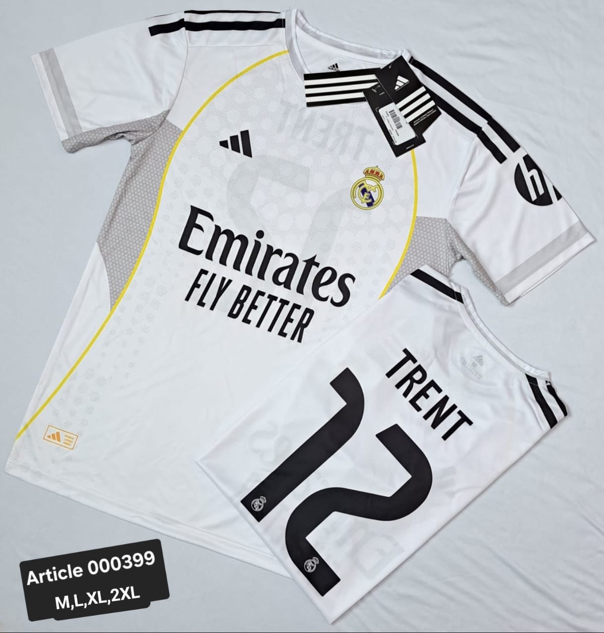 REAL MADRID TRENT 12 WHITE 000399