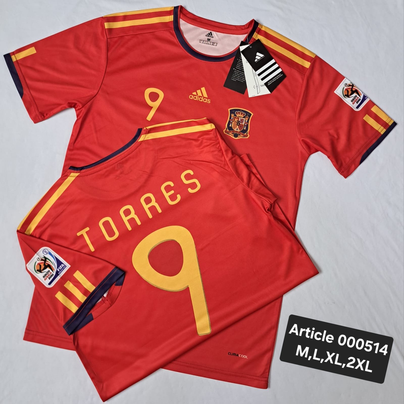 SPAIN RETRO TOBES 9 RED 000514