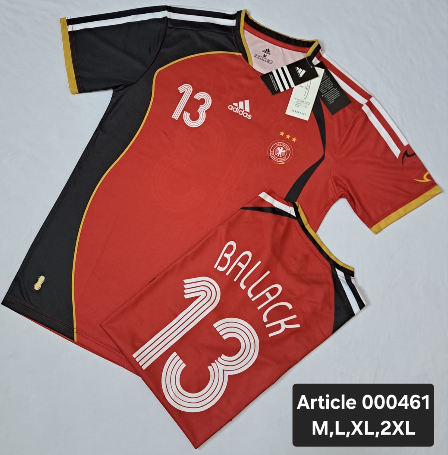 GERMANY BALLACK 13 RED  000461