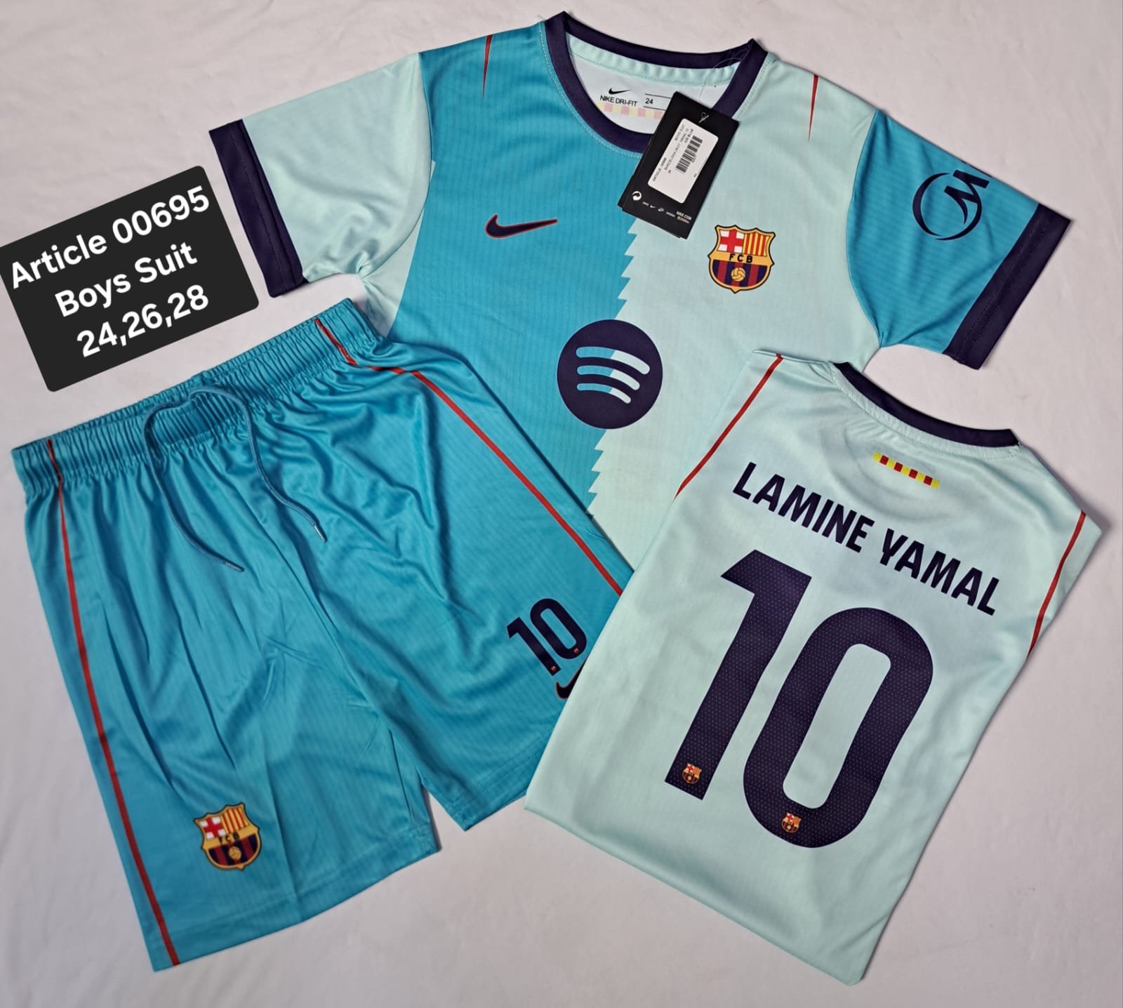 BARCELONA 26/27 YAMAL 10 ICE BLUE