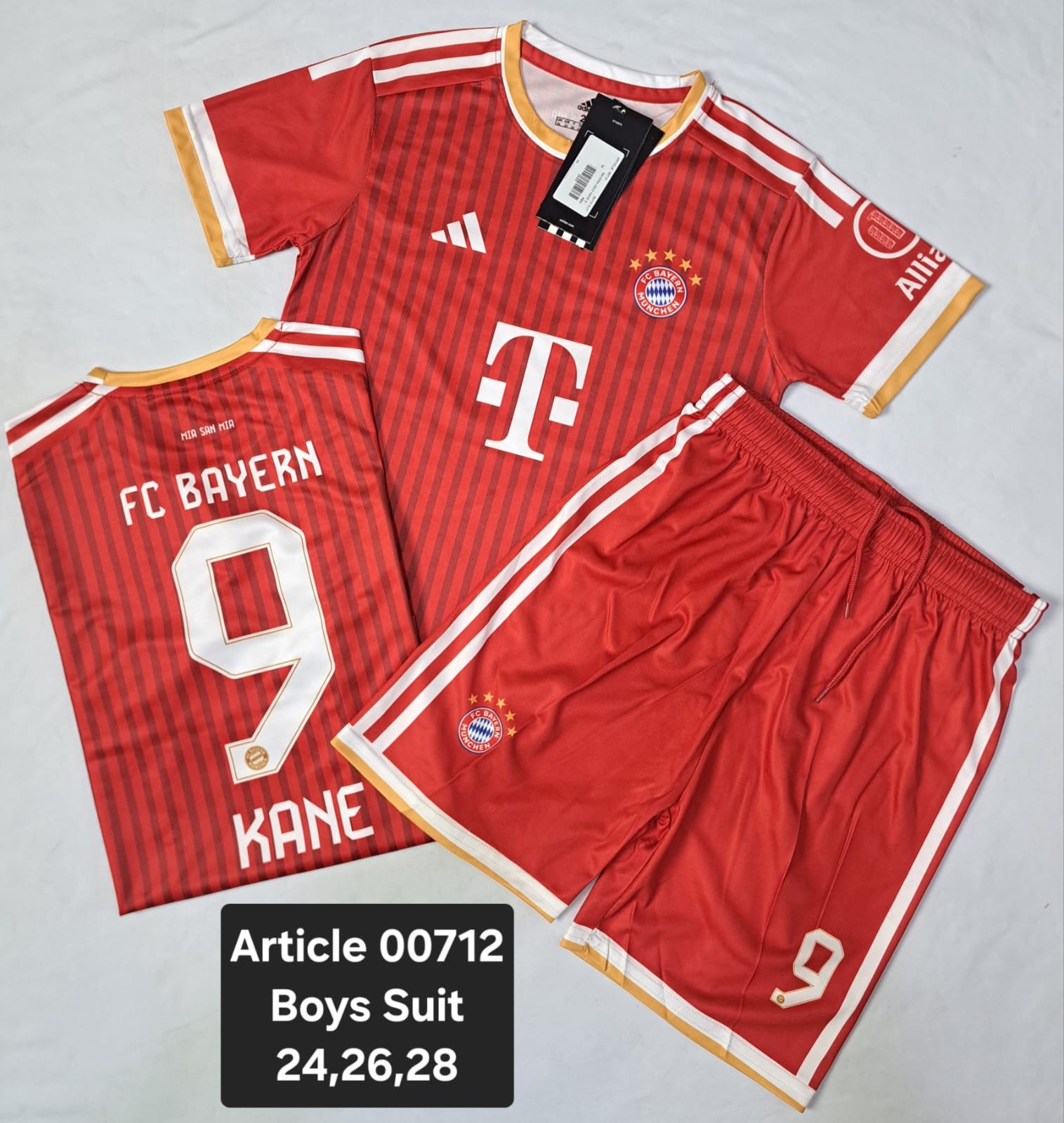 BAYERN 26/27 KANE 9 RED  00712