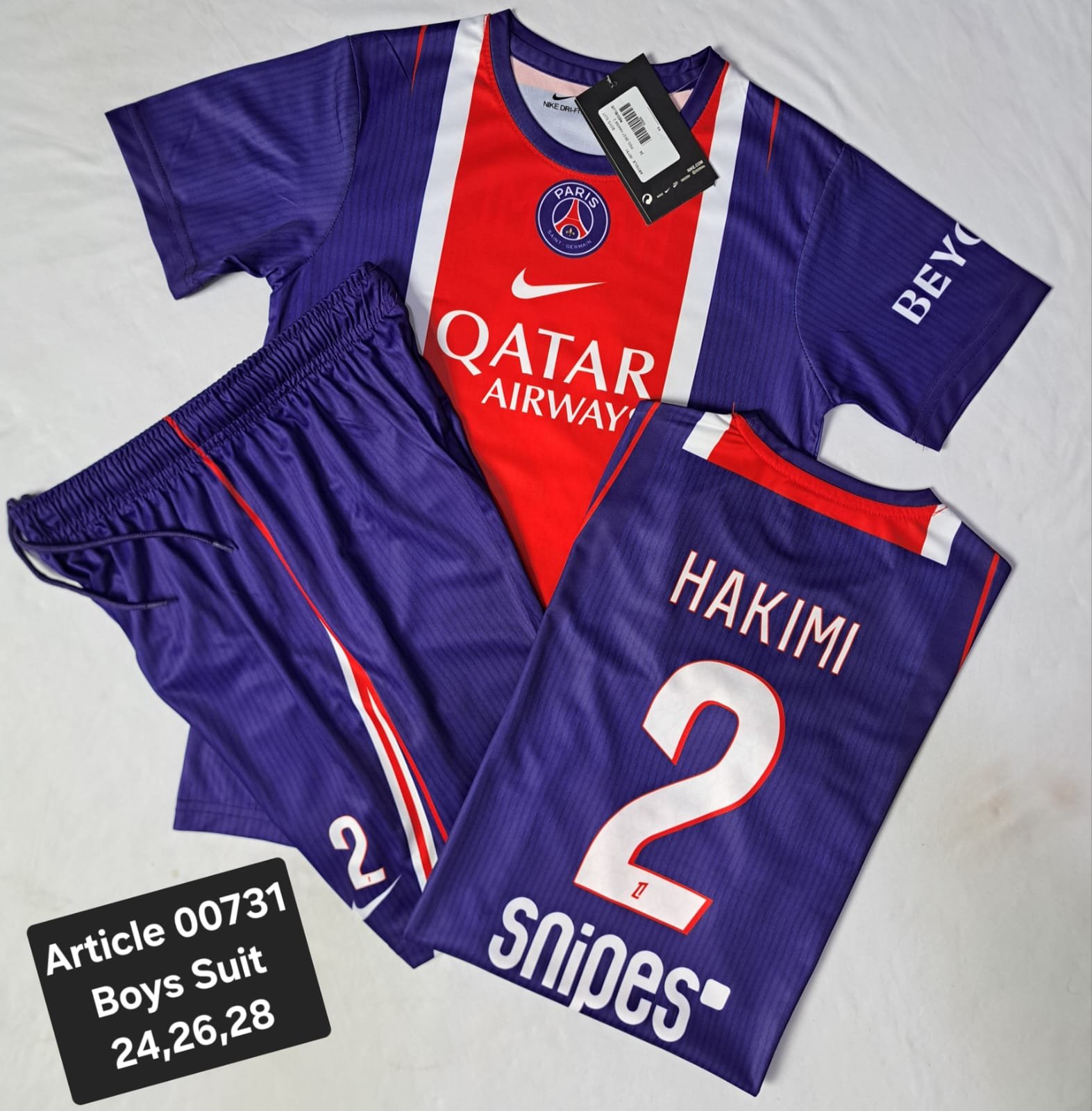 PSG 26/27 HAKIMI 2 RED/BLUE 00731