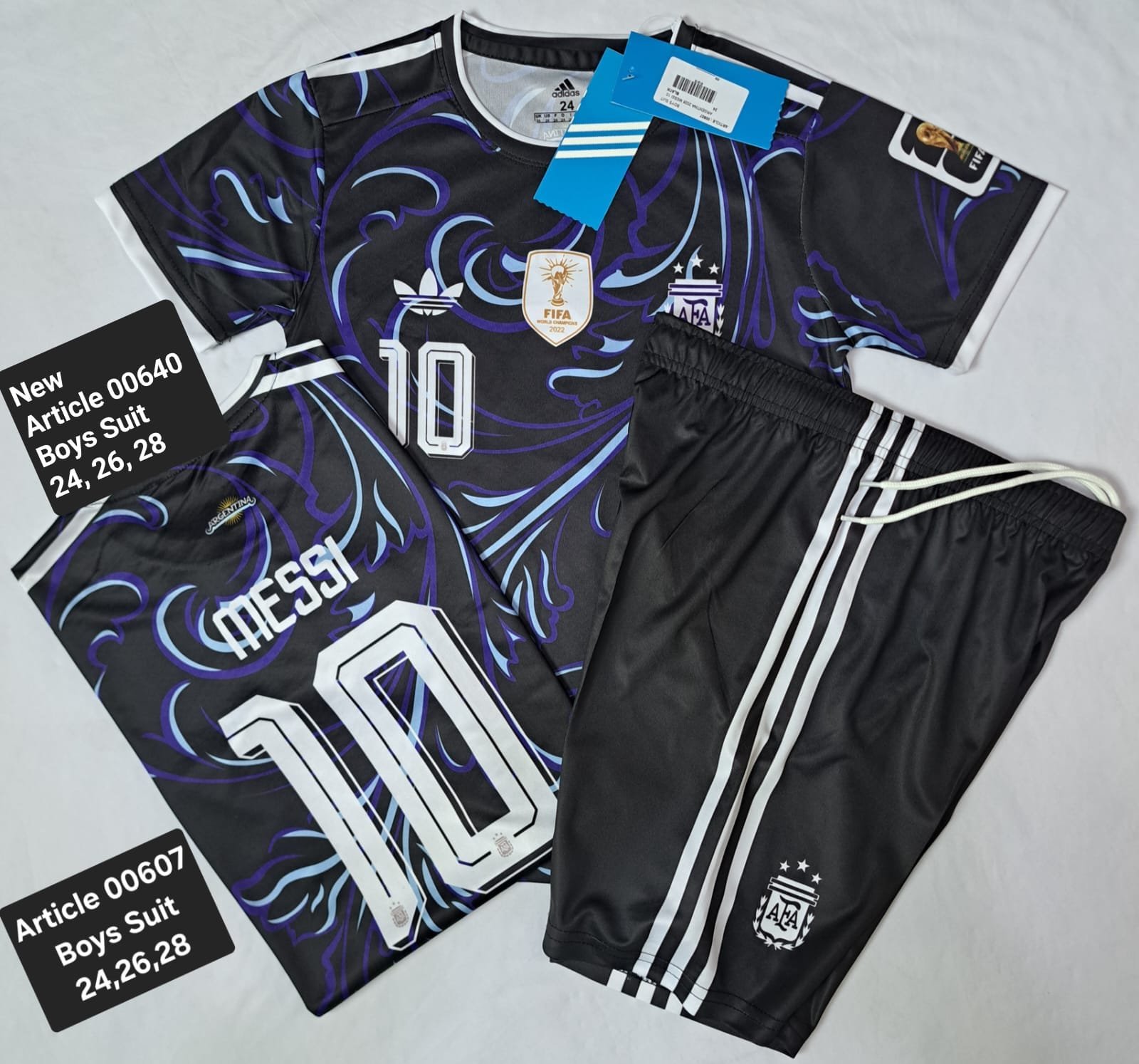 ARGENTINA 2026 MESSI 10 BLACK  00640