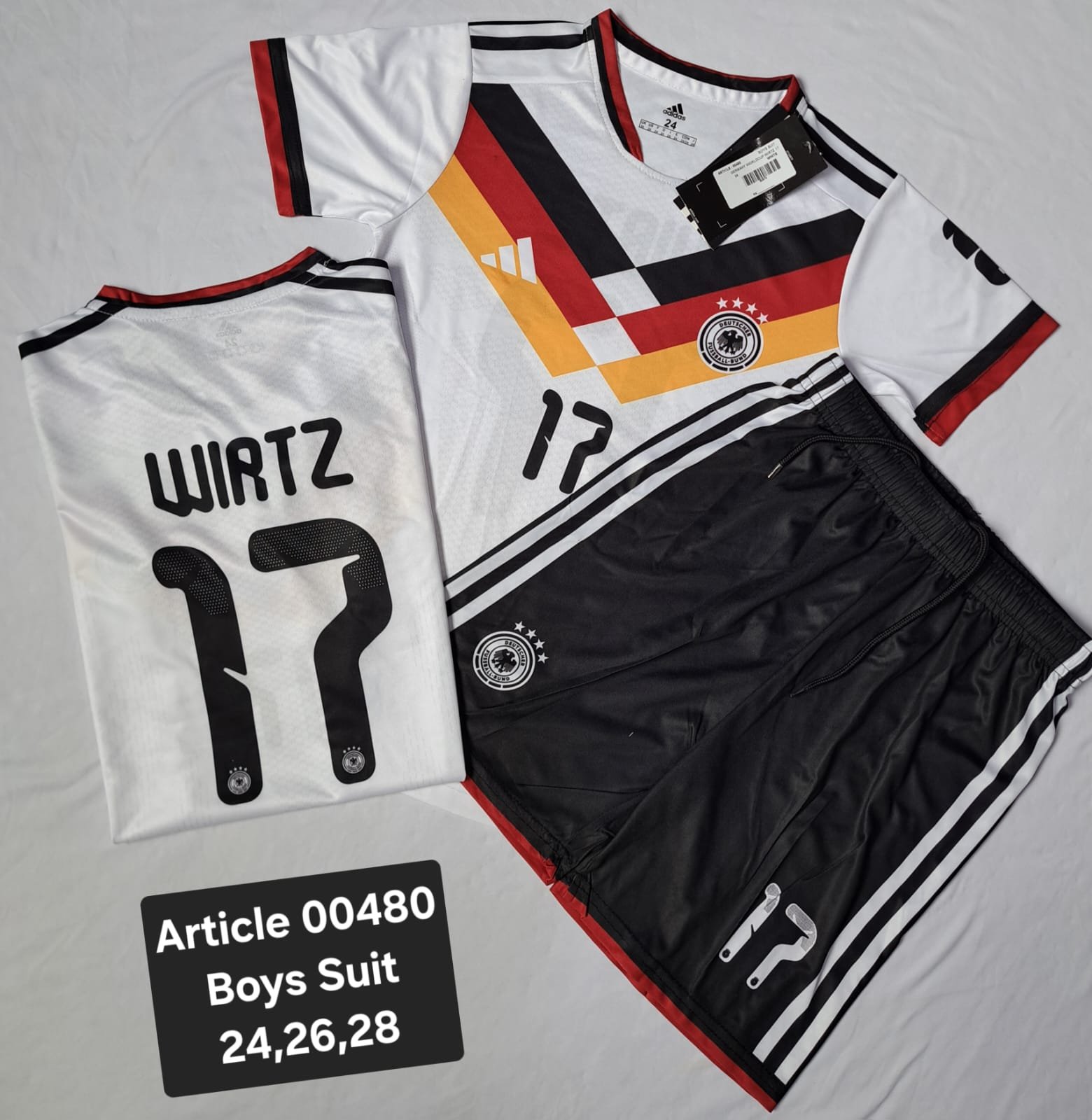 GERMANY WORLD CUP WIRTZ 17 WHITE 00480