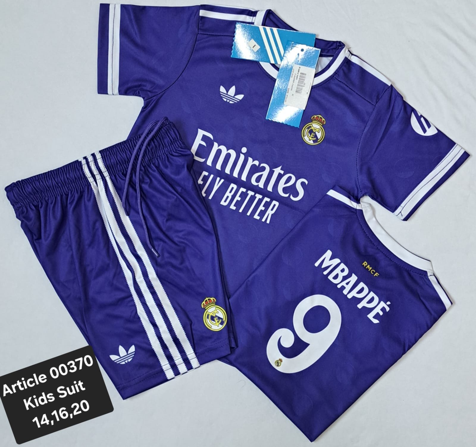 REAL MADRID MBAPPE 9 DRAK PURPLE 00370