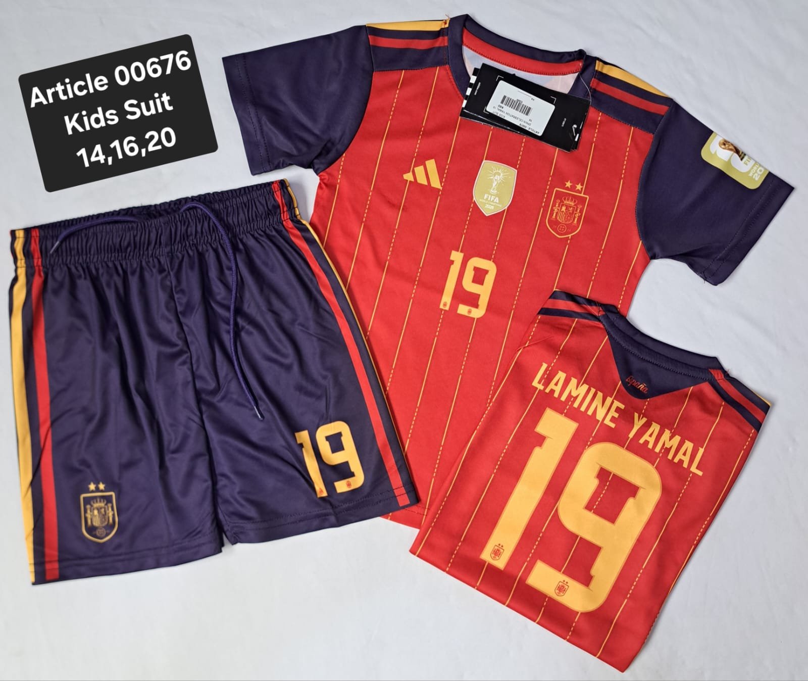 SPAIN CELEBRATION YAMAL 19 RED  00676
