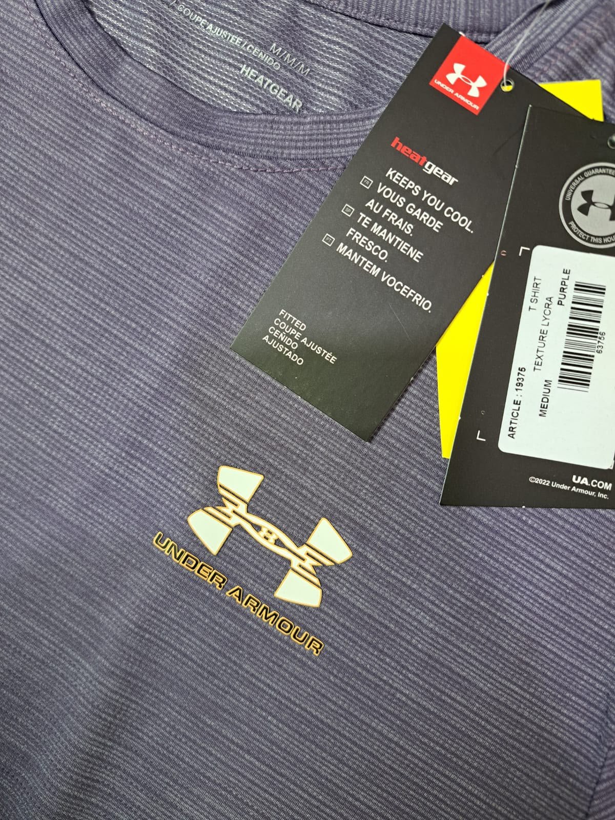 DRIFIT T-SHIRT CHINA FABRIC TEXTURE LYCRA 4WAY STRETCHABLE  ARTICLE # 19375 image 5