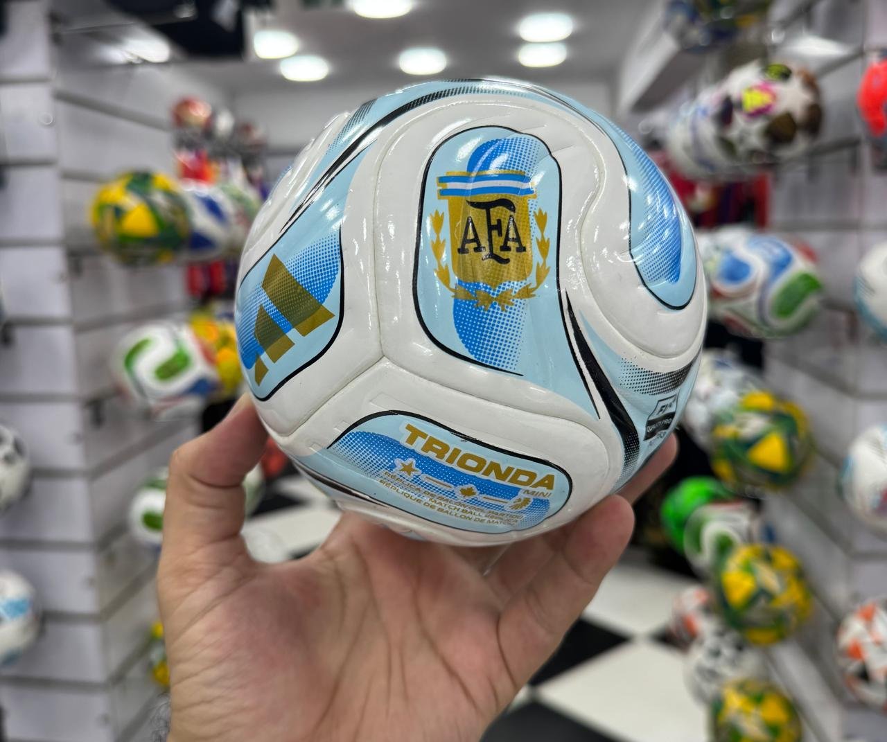 ARGENTINA MINI FOOTBALL SIZE 2 image 2