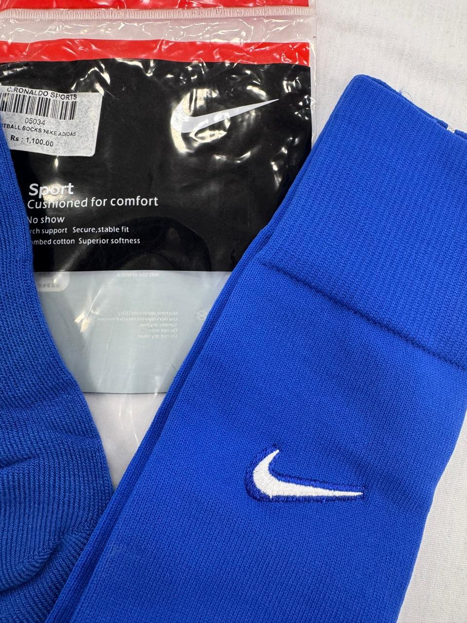 Nike Nylon Football Socks Royal Blue image 3