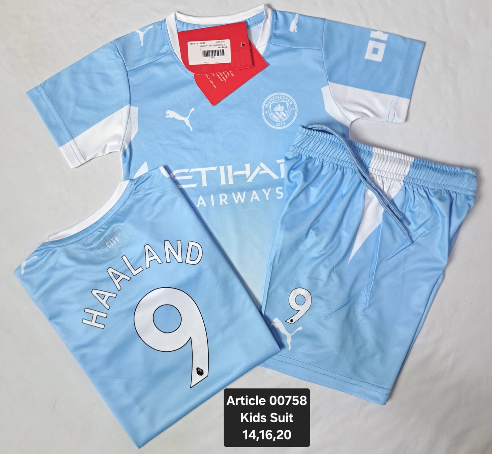 Manchester City Suit Suit Haaland image 2