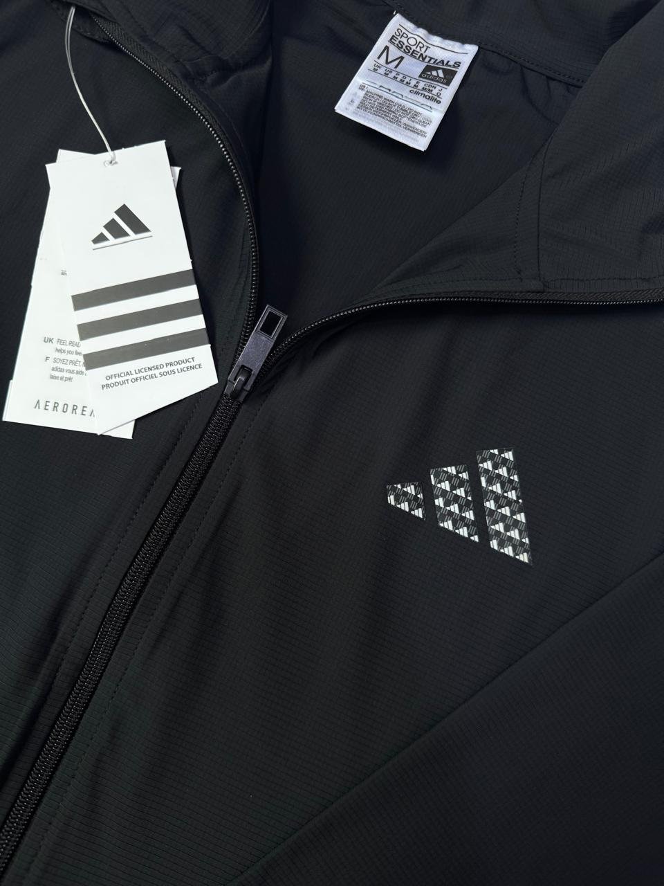 Track Suit Article 0213 Black Fabric Texture Lycra/Full Stretchable image 3