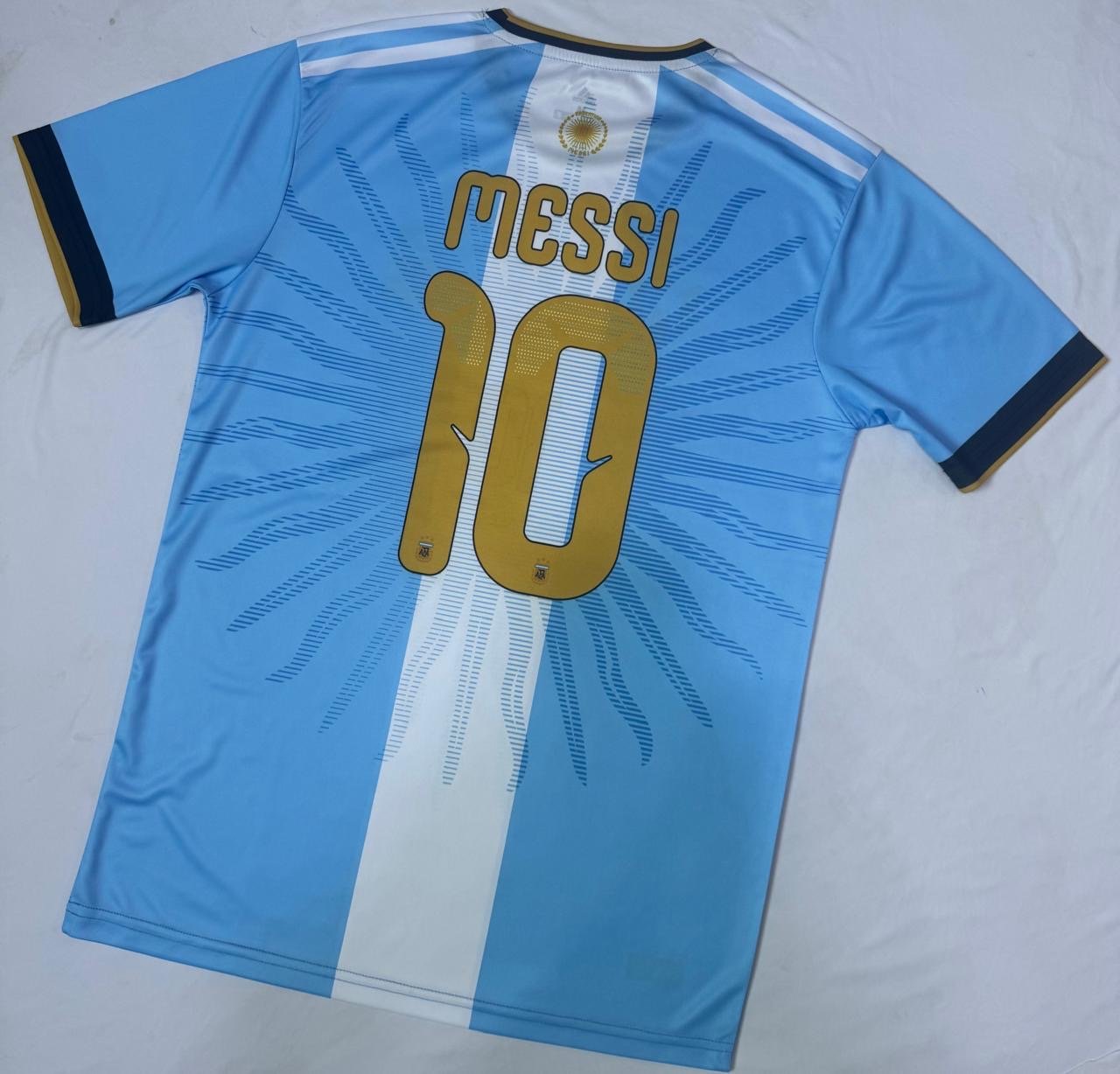 Argentina Messi Farwell Jersey image 3