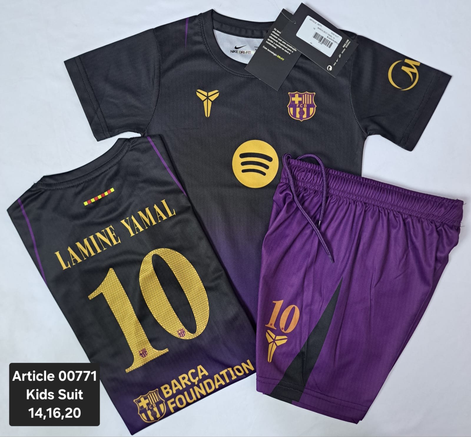BARCELONA 2026 BLACK LAMINE YAMAL 10 00771 image 2