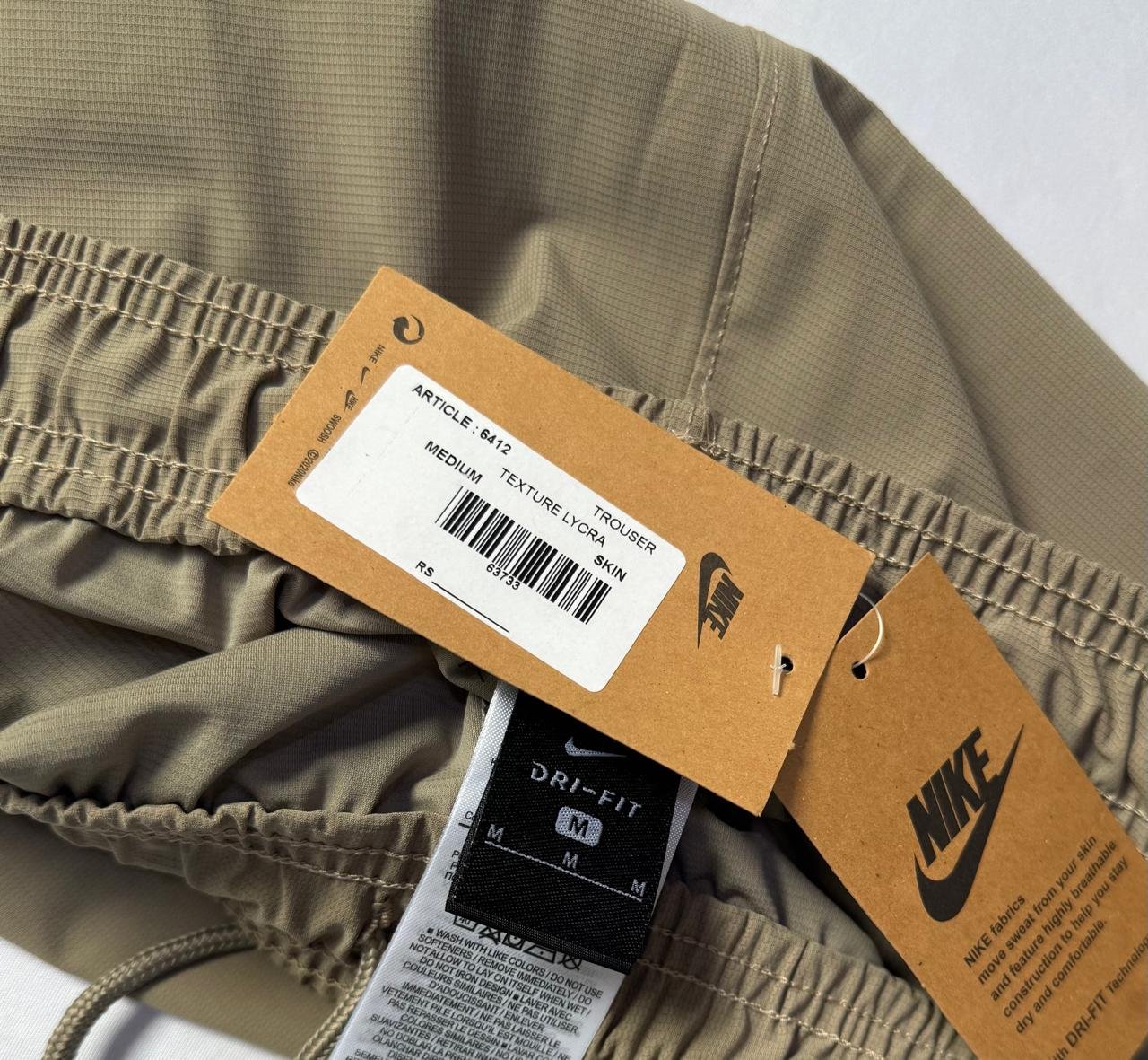 TEXTURE LYCRA OPEN BOTTOM NIKE TROUSER 6412 image 3