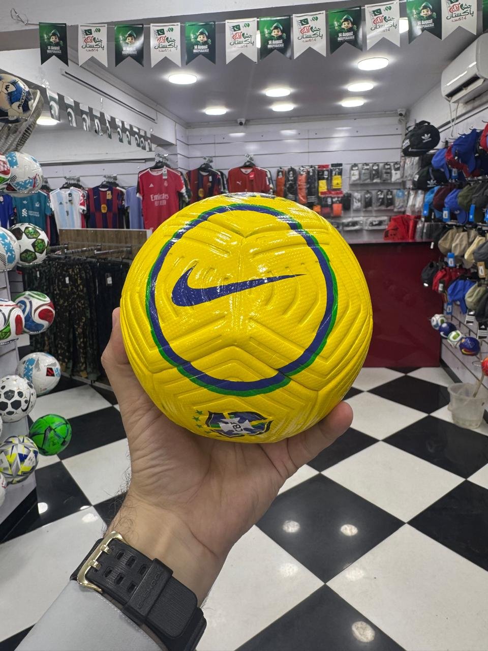 NIKE BRAZIL MINI BALL image 2