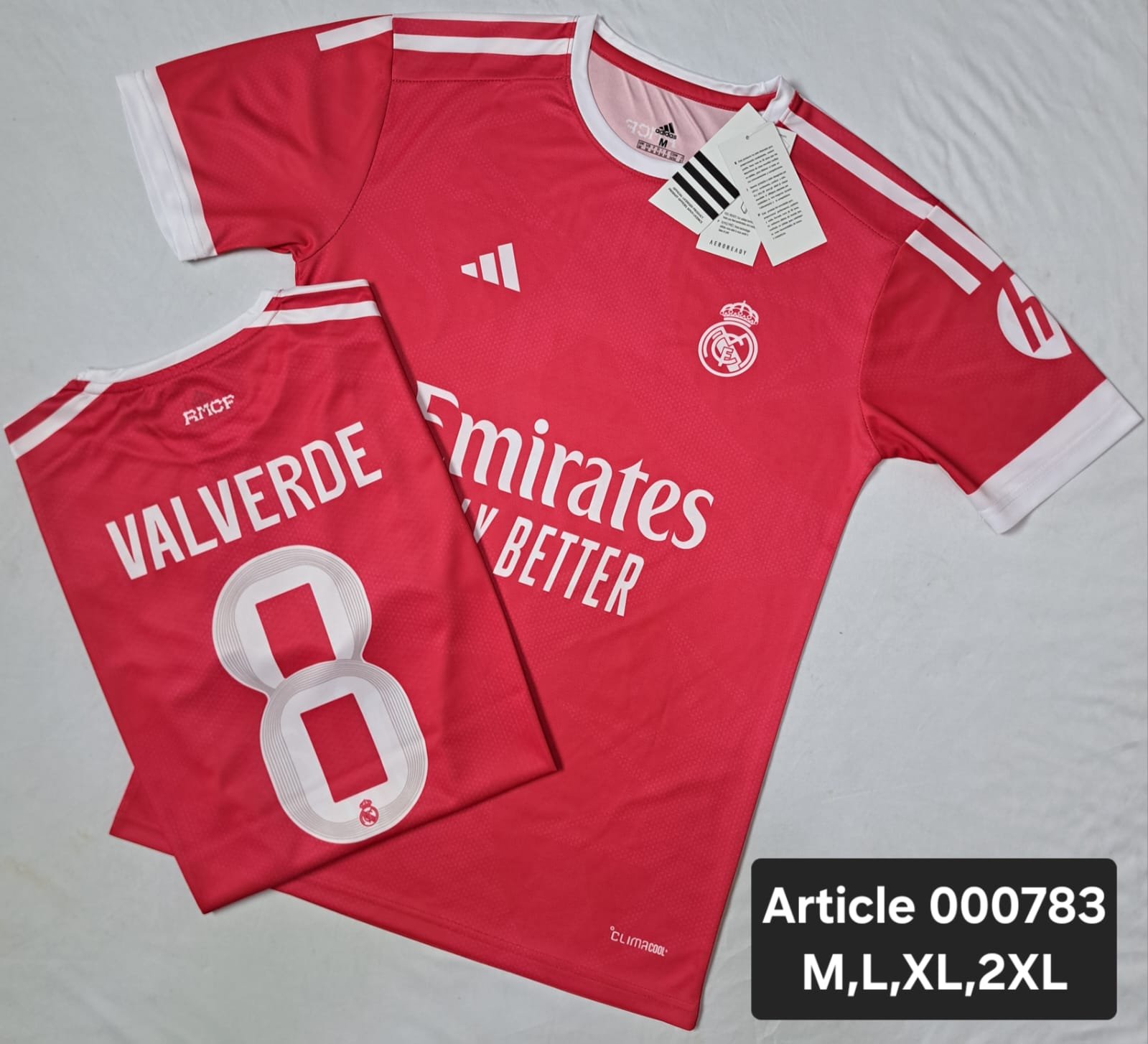 REAL MADRID 2026 3RD PINK VALVERDE 8 000783 image 2